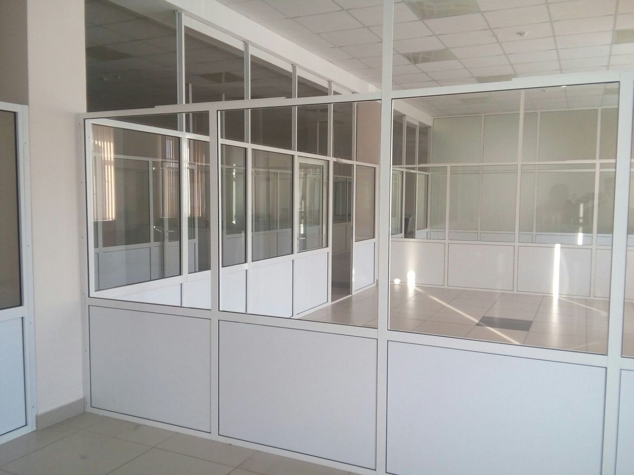 Установленные окна