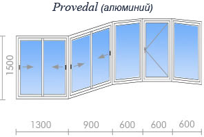 Остекление балкона WDS